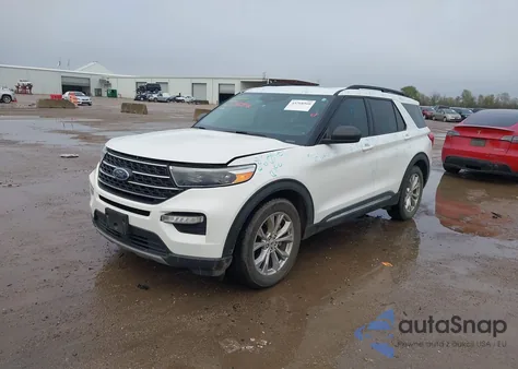 2021 Ford Explorer Xlt z USA, uszkodzony, nr VIN 1FMSK7DH2MGA04796